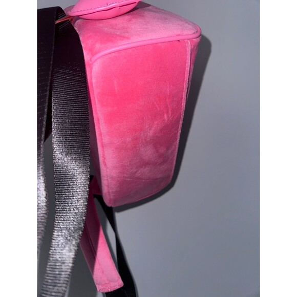 Juicy Couture Pink Lemonade Velour Bling Backpack NEW main image 4